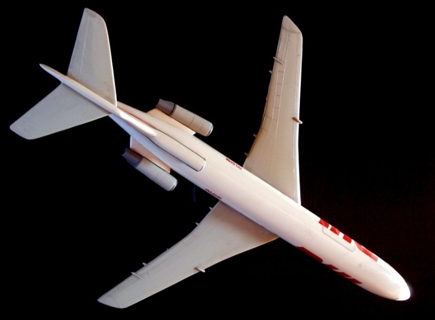 Boeing 727 Model - The plane that crashed