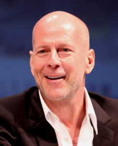 Bruce Willis at the Comic Con in San Diego in 2010