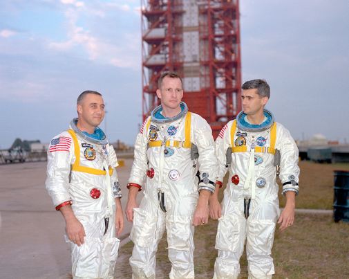 Crew of Apollo 1 who died in the accident.
