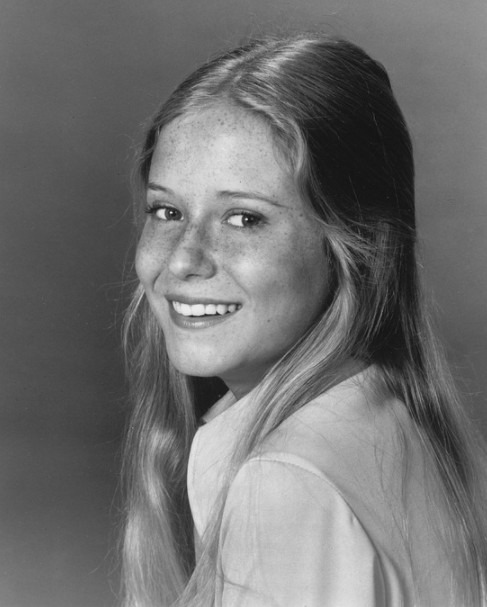 Eve Plumb, an actress of The Brady Bunch