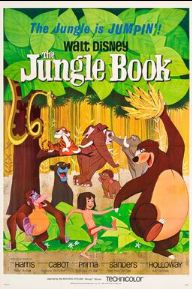 Movie poster of the film, The Jungle Book.