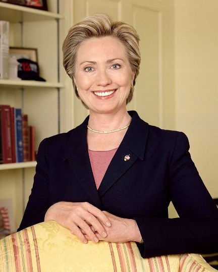 Official portrait of Hillary Rodham Clinton as US senator