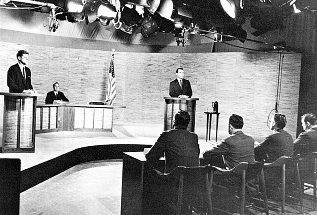 Richard Nixon and John F Kennedy Debate