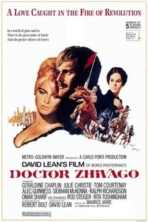 The official poster of the film Doctor Zhivago