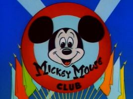 Title screen for the children's television variety program The Mickey Mouse Club