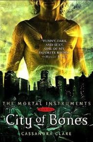 front cover art for the book City of Bones