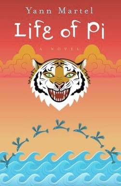front cover art for the book Life of Pi