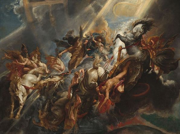 the paintingThe Fall of Phaeton, placed in the National Gallery of Art, Washington, DC.