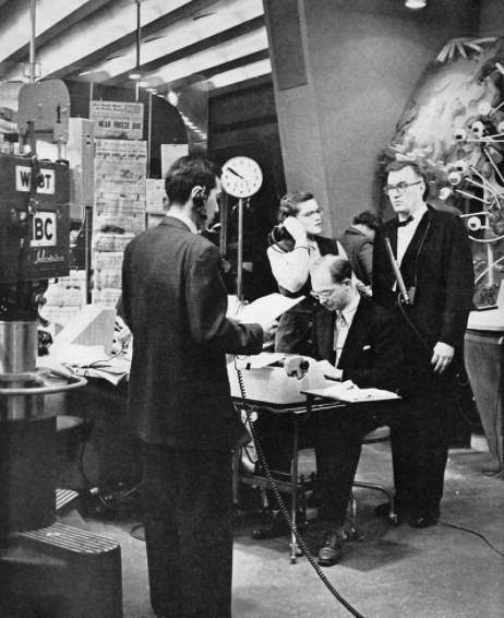 the set of The Today Show in 1953