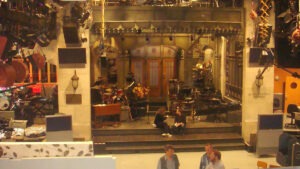 the stage of Saturday Night Live