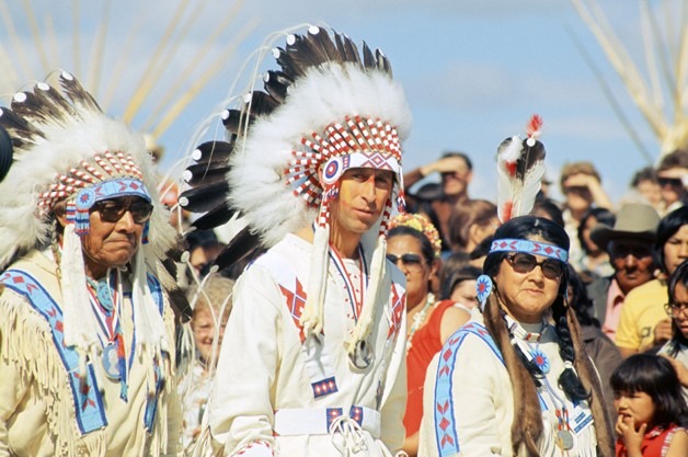 Feather Headdress of Prince Charles
