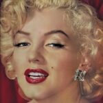A portrait of Marilyn Monroe