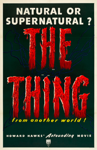 The Thing From Another World theatrical poster
