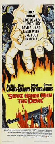 Theatrical poster of the film Shake Hands with the Devil.