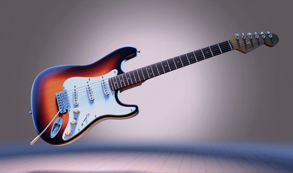 Electric guitars became more popular in the 1950s for Rock N Roll