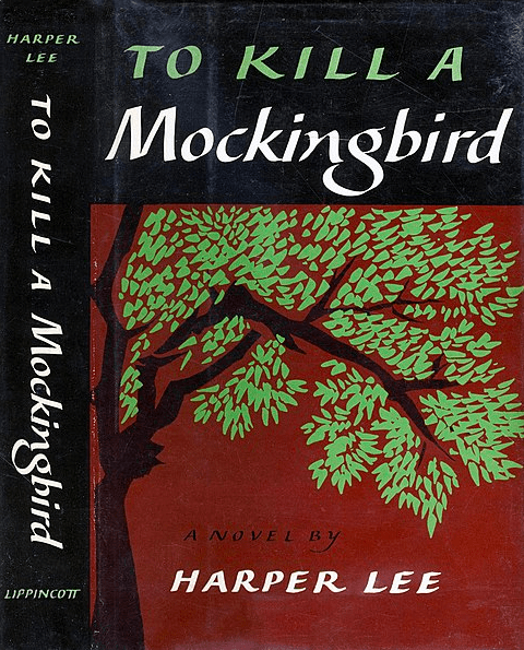the first edition cover of To Kill a Mockingbird by Harper Lee