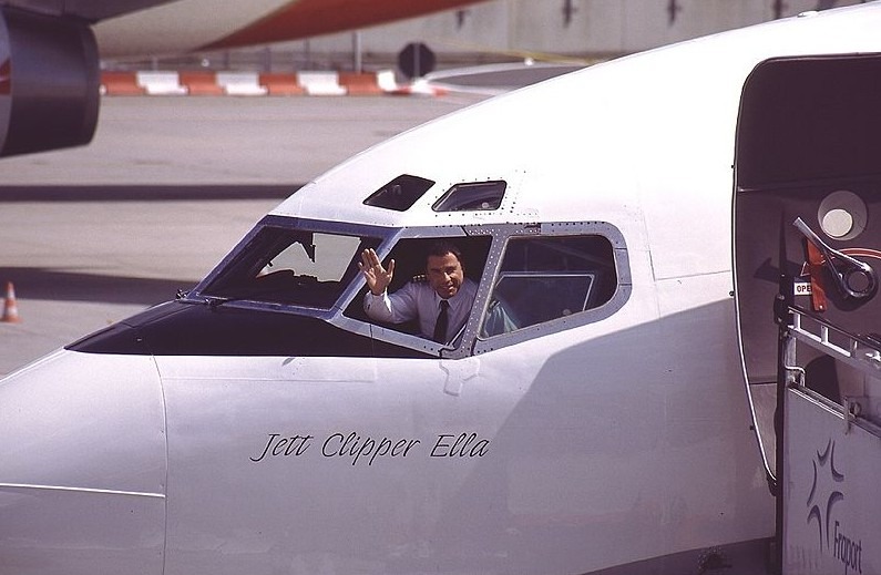 John Travolta as a Private Pilot