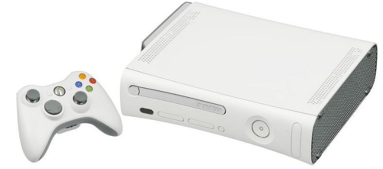 white Xbox 360 console