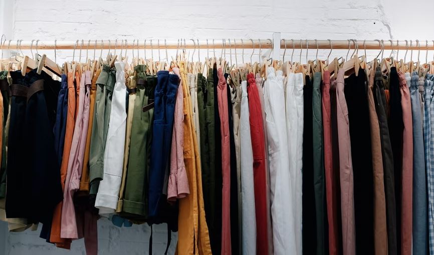 an assortment of clothes