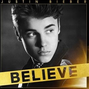 Cover art for Justin Bieber's Believe album