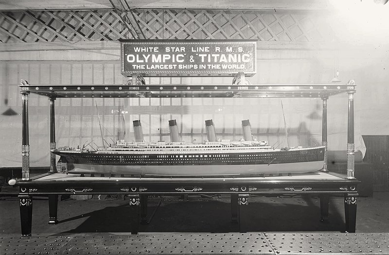 RMS Olympic and Titanic Design Model