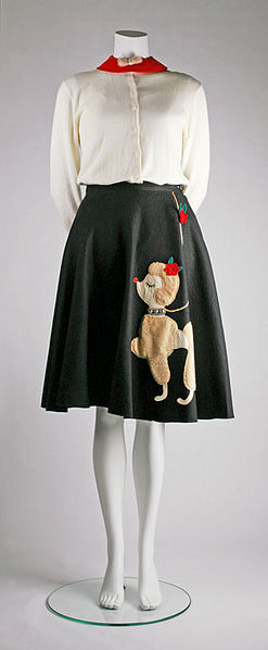 the children's Museum of Indianapolis poodle skirt