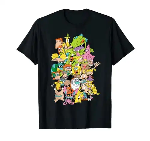 Nickelodeon Nick 90s Throwback Character T-Shirt