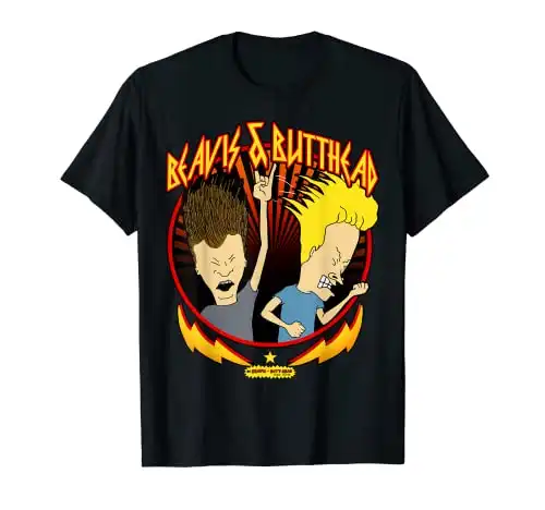 Beavis and Butt-Head Rock Out T-Shirt