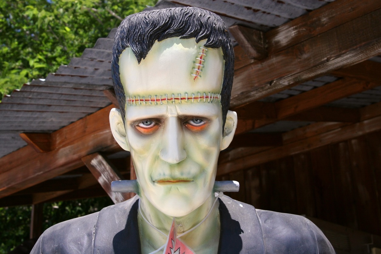 Frankenstein’s Monster statue