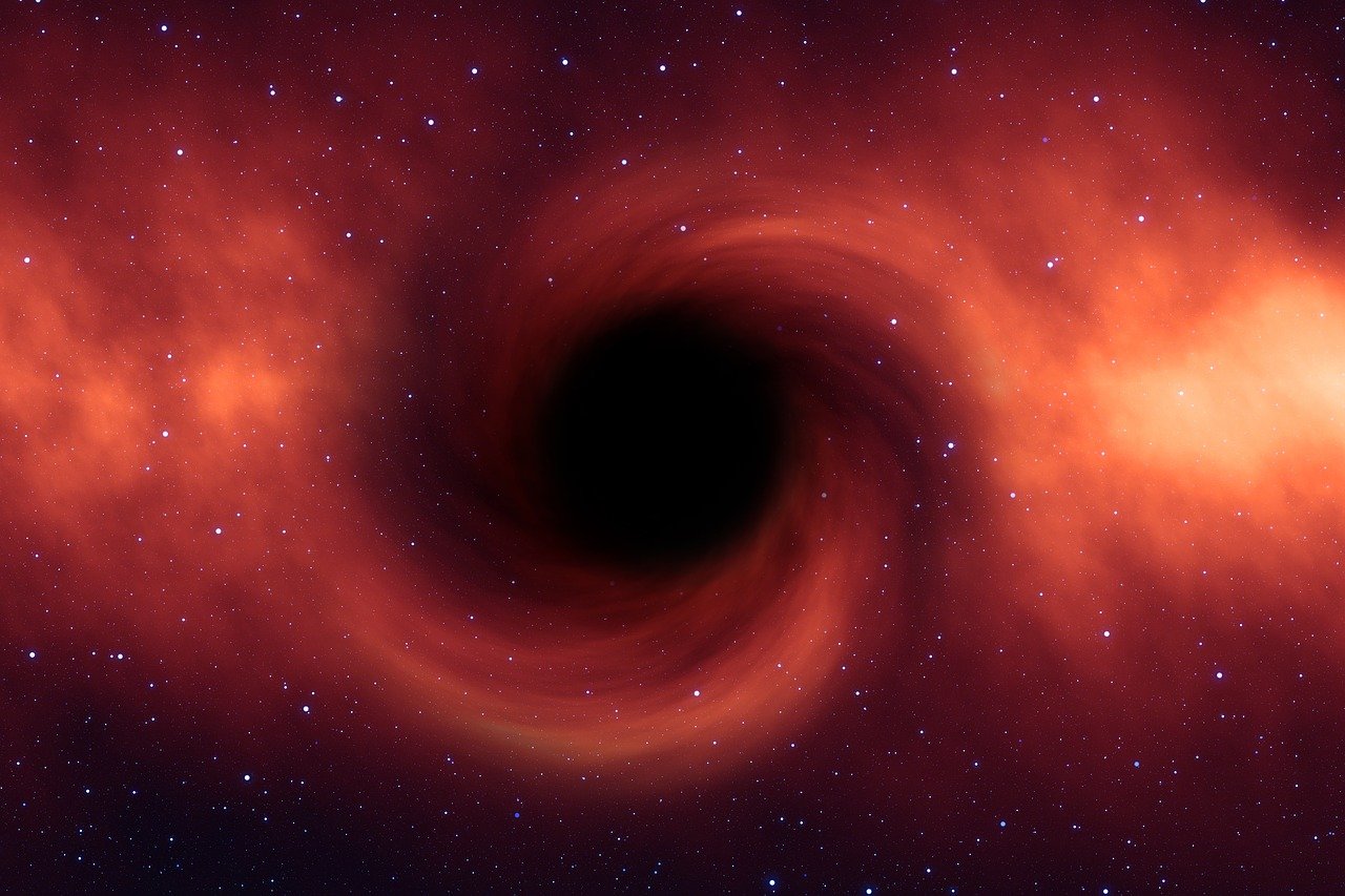 black hole illustration