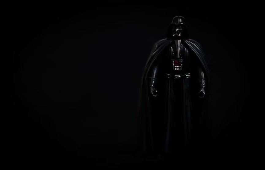 vintage Darth Vader action figure