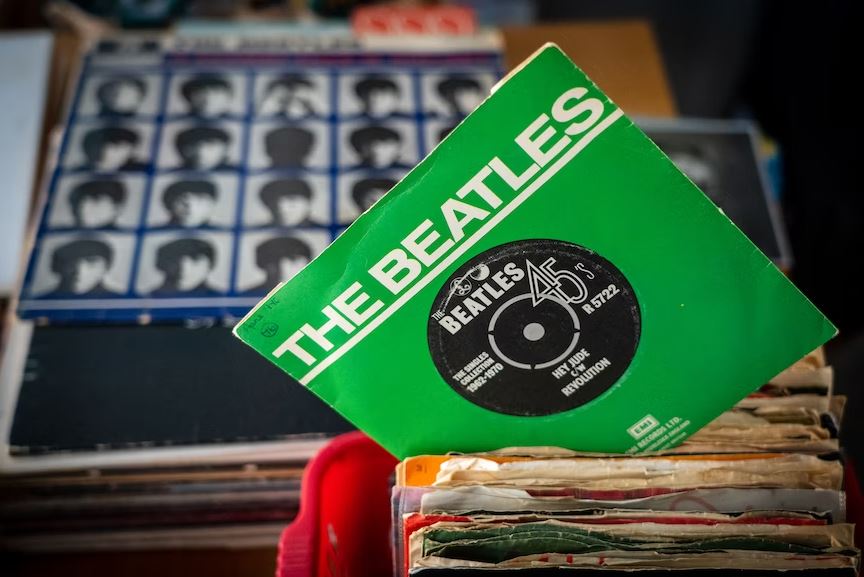 Beatles vinyl record