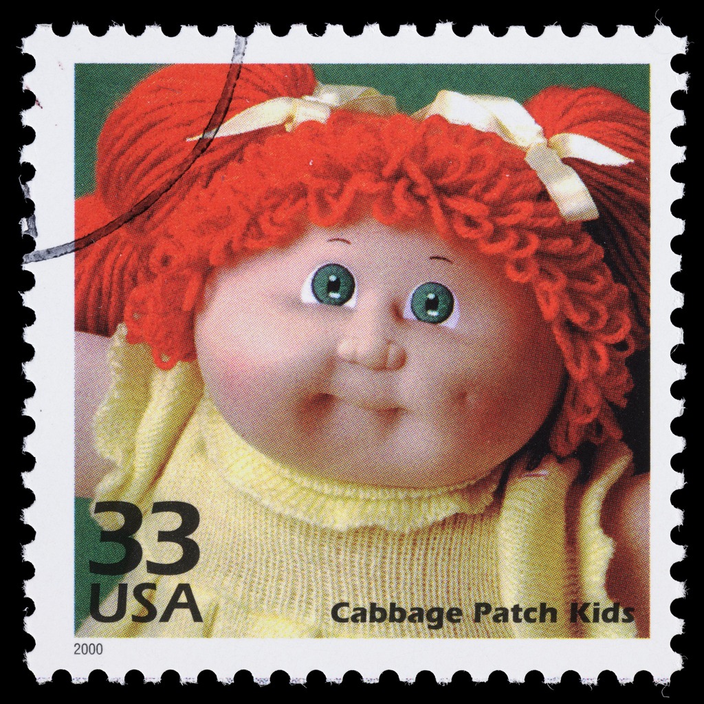 Cabbage Patch Kids postage stamp