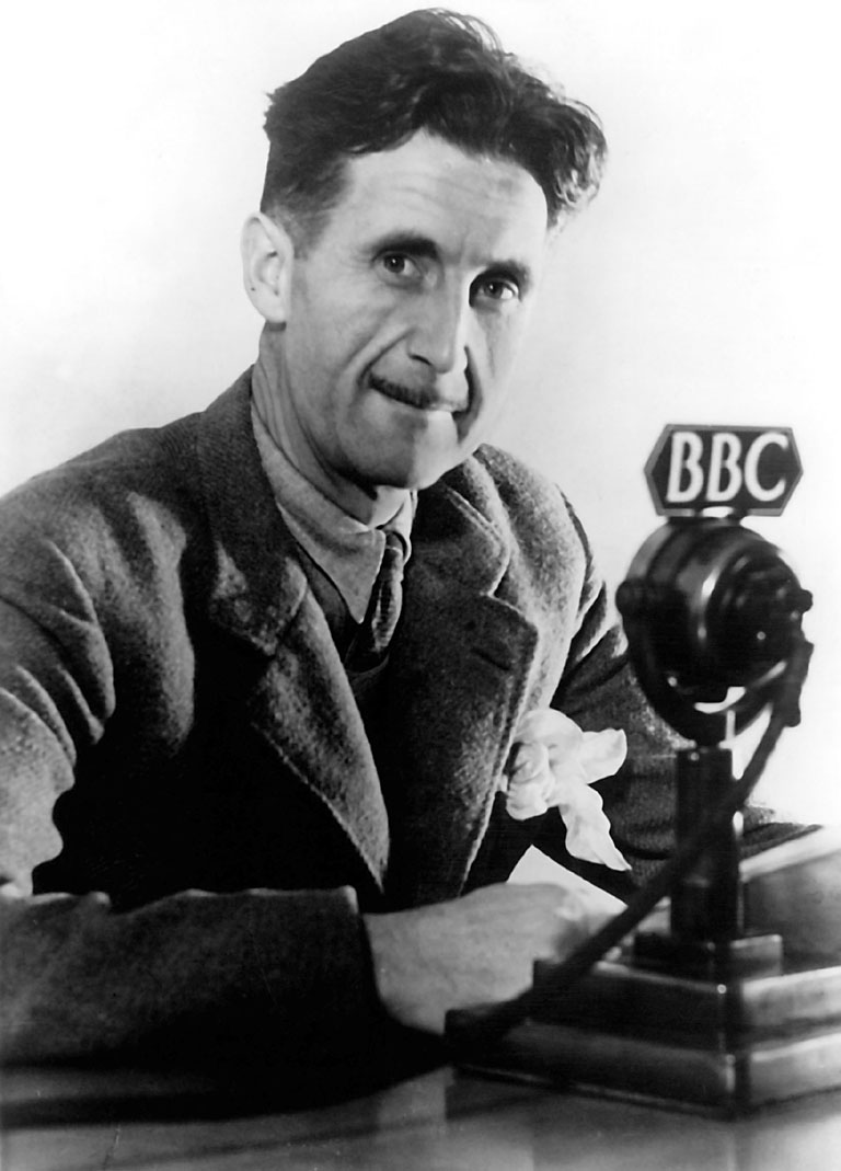 photograph of George Orwell