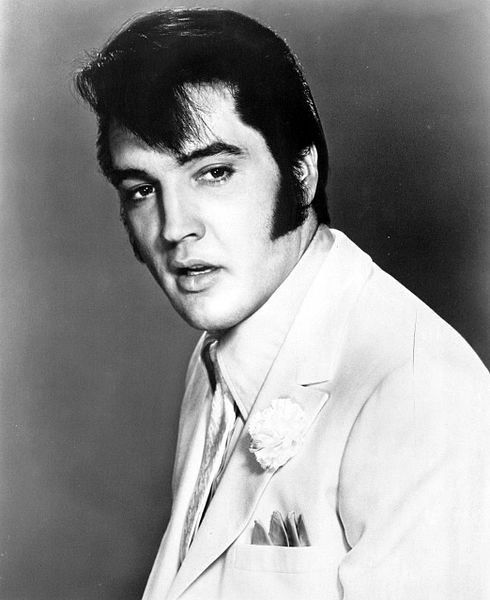 Elvis with the sideburn