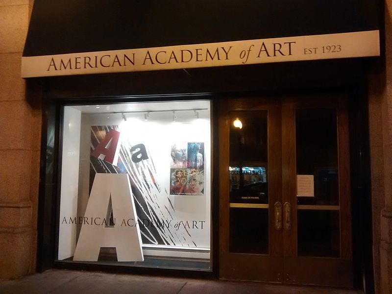 The American Academy of Art in Chicago, where Kanye West studied before transferring to Chicago State University
