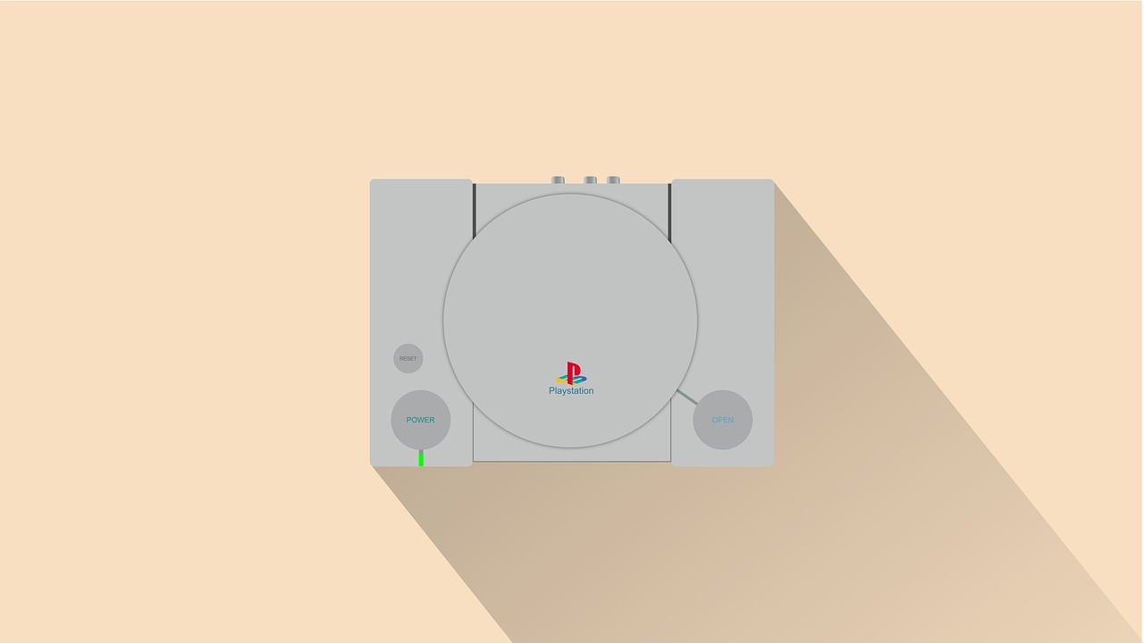 PS1 console