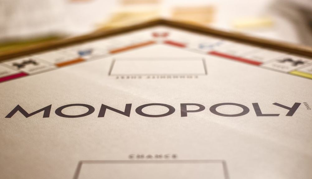 old Monopoly board game