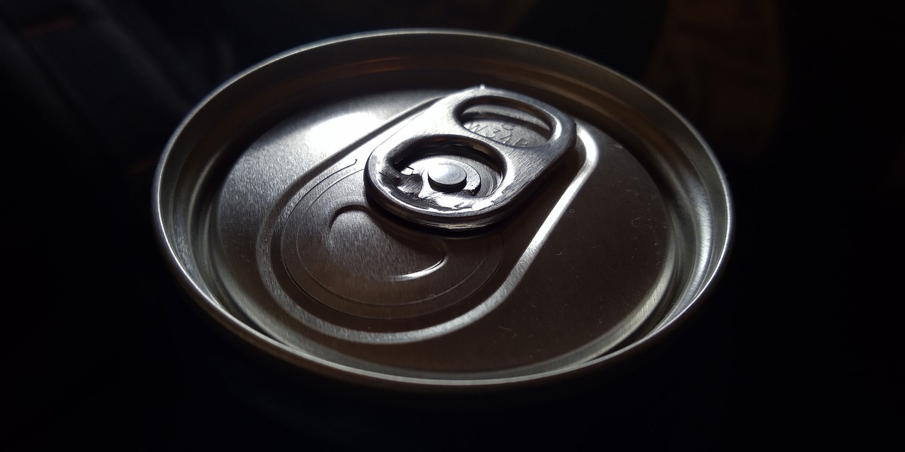 the top of a soda can