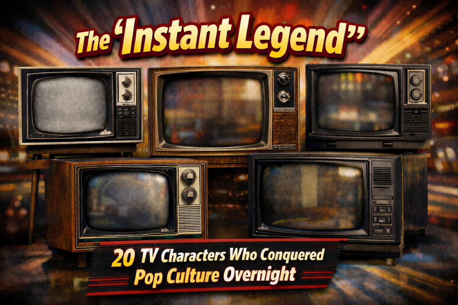 The "Instant Legend": 20 TV Characters Who Conquered Pop Culture Overnight