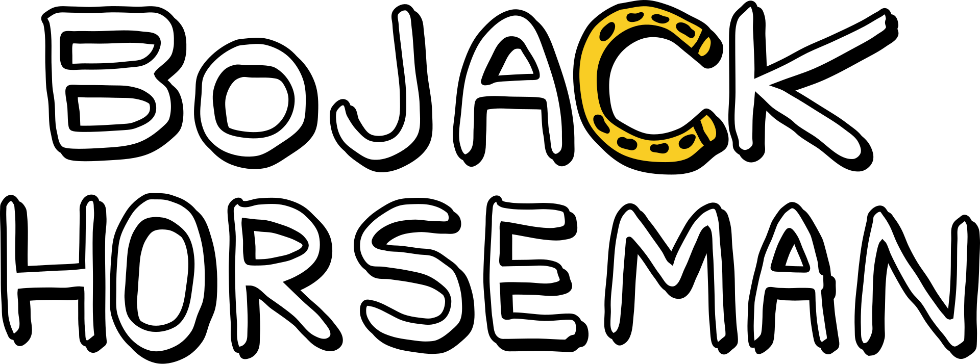 Logo der Animationsserie BoJack Horseman