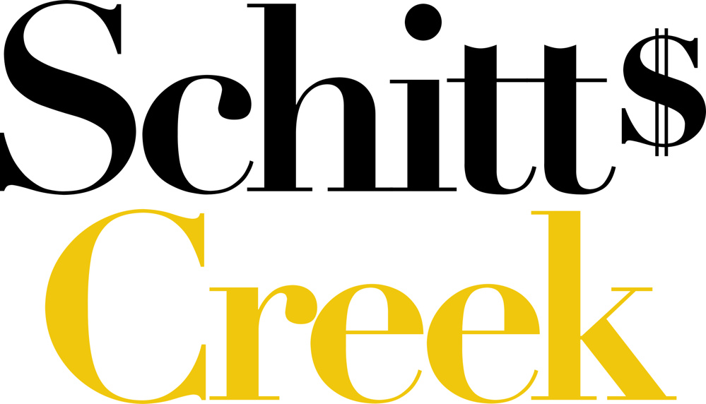 Logo for the Canadian TV series Schitt's Creek