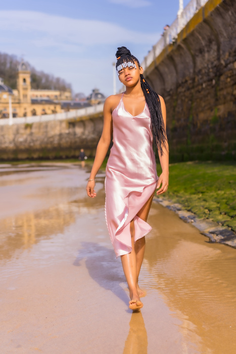 Woman at the beach