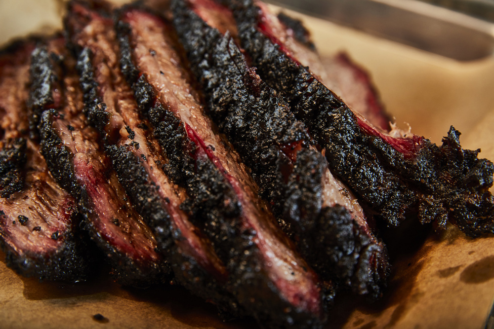 Texas BBQ from Hutchins, Chicken, Pork, Beef, Brisket and all the sides