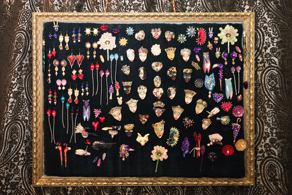 Decoration on the wall in the wall, like a painting